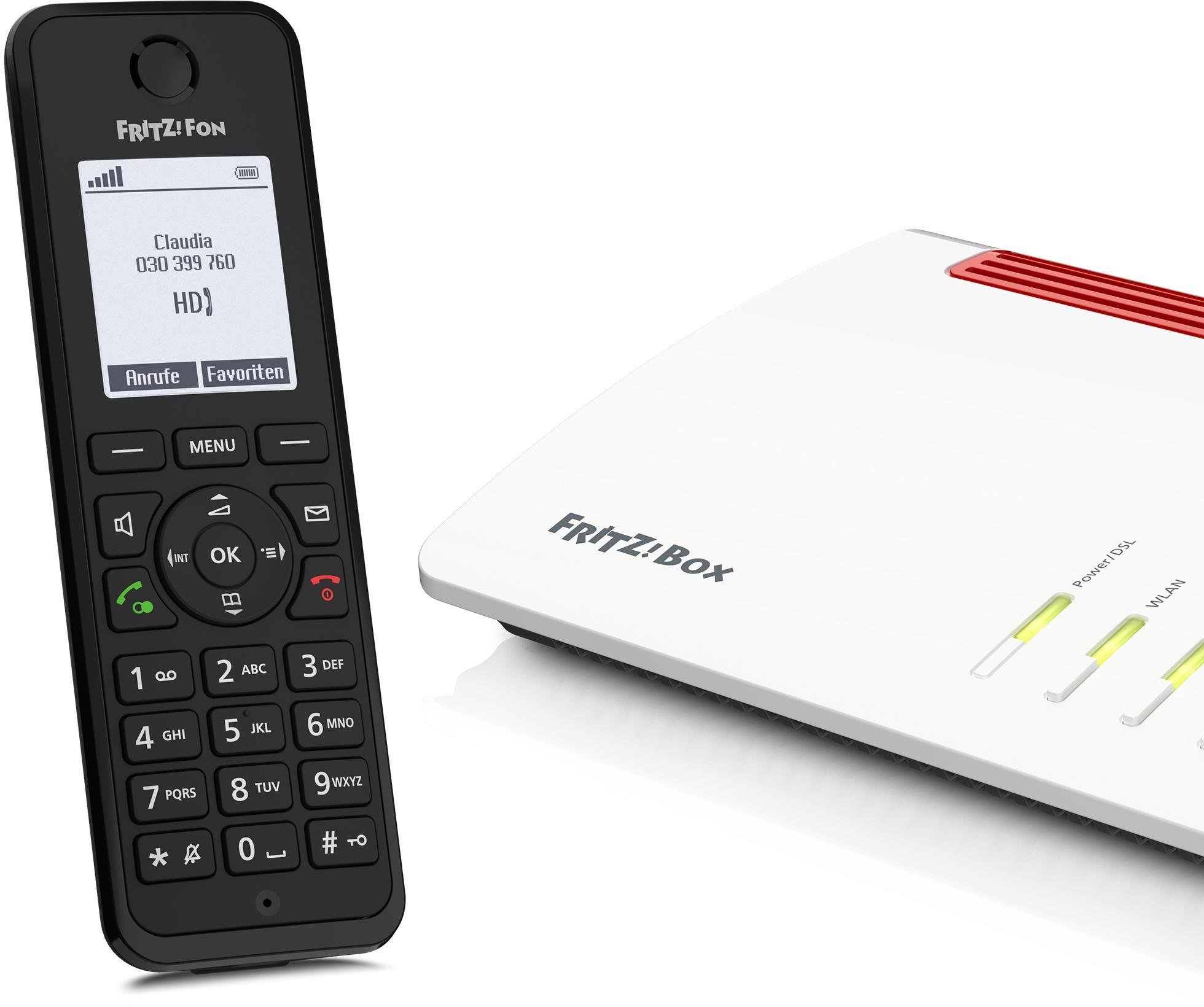 Telefoni pa tel AVM FRITZFon M3, DECT, aparat shtesë, i zi