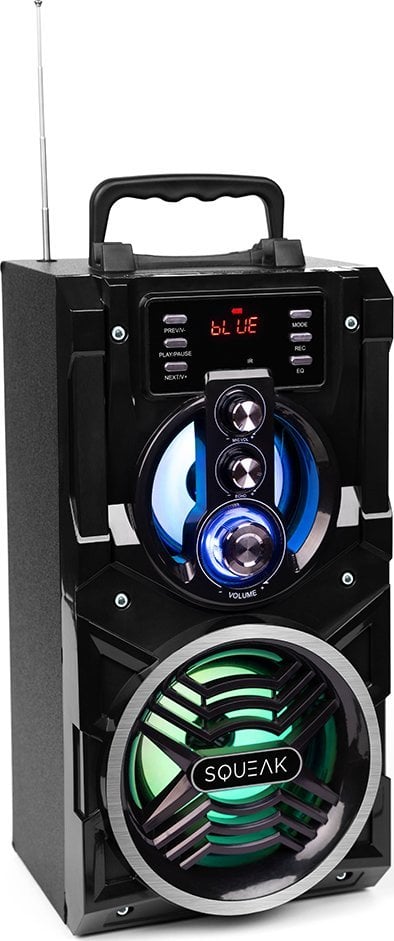 Kaltoparlant Bluetooth Squeak BeatBoxer SQ1000, karaoke, radio FM, i zi