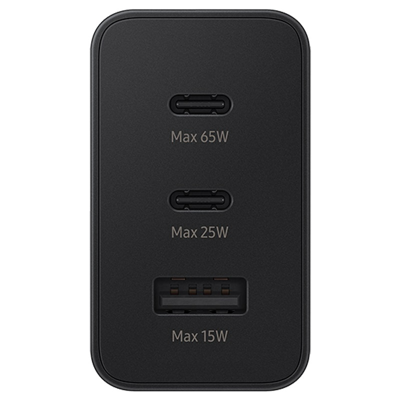 Karikues fast charging Samsung EP-T6530NBEGEU. 65W 2X type-C/ USB-A, i zi