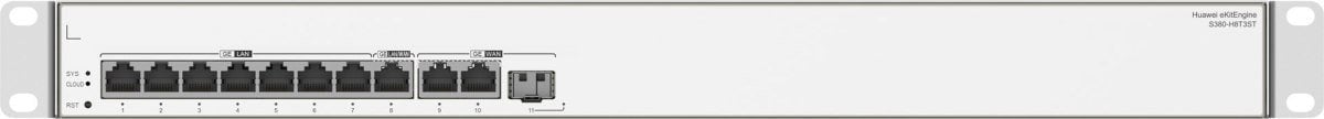 Router Huawei Gateway S380 H8T3ST, 2x GE WAN, 8x GE LAN, gri