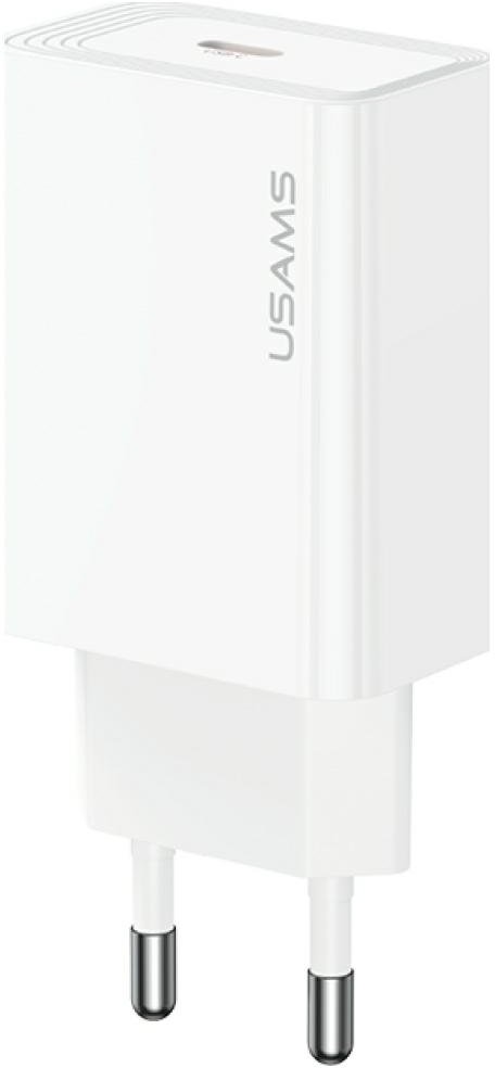 Karikues rrjeti USAMS T69, 30W, USB C, i bardhë