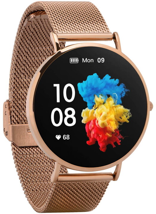 Orë e mençur Garett Smartwatch Verona, verdhë