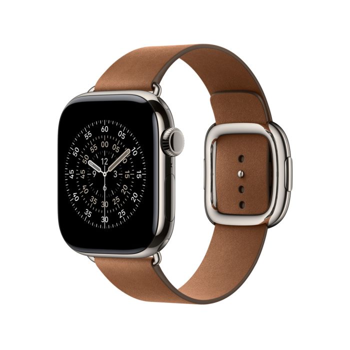 Apple Watch 42mm Modern Buckle, Caramel Modern Buckle, Medium