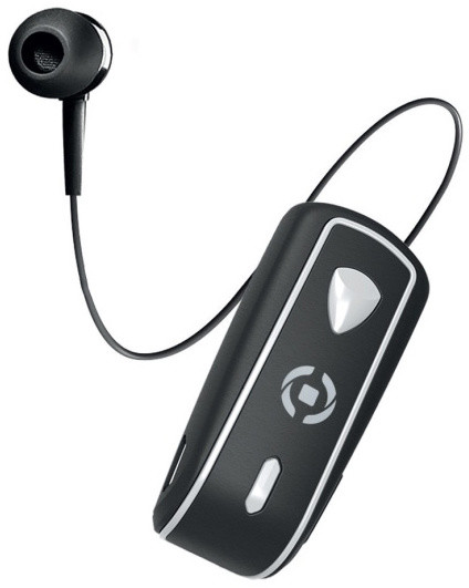 Dëgjuese Bluetooth CELLY SNAIL me kapëse, e zezë