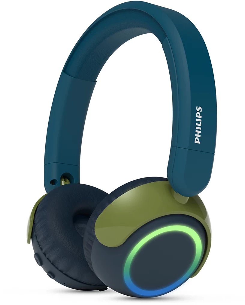 Kufje wireless Philips TAK4200 për fëmijë, Bluetooth, on ear, ngjyrë teal