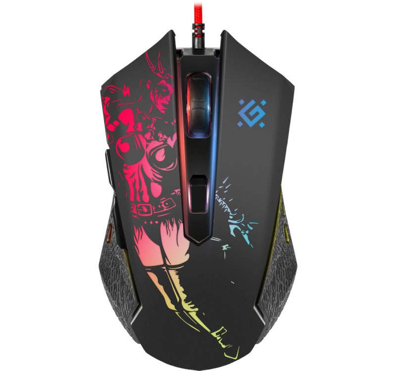 Maus lojërash Defender Sin'Sister GM-933, i zi