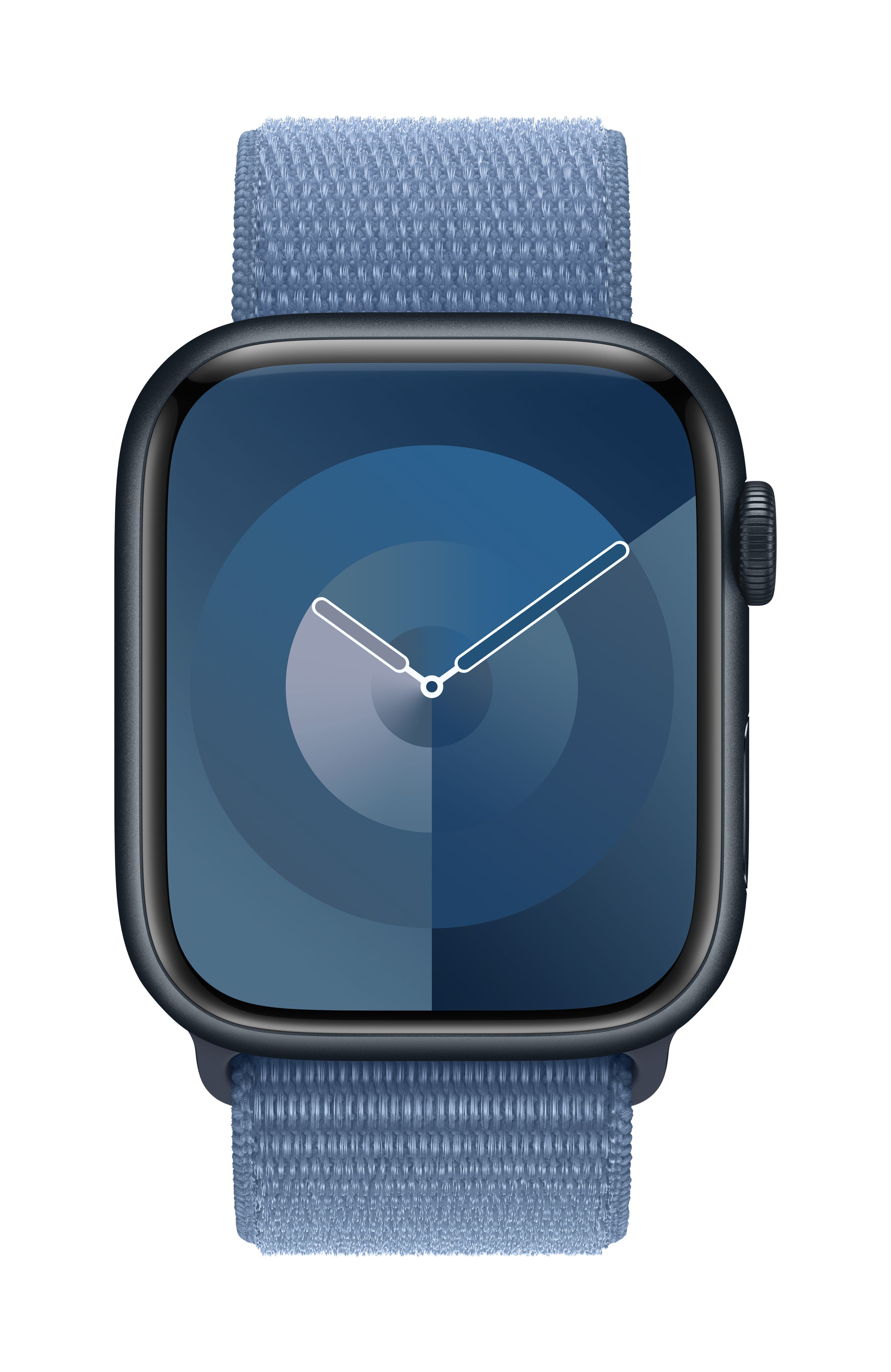 Apple Watch 45mm Band, Winter Blue Sport Loop