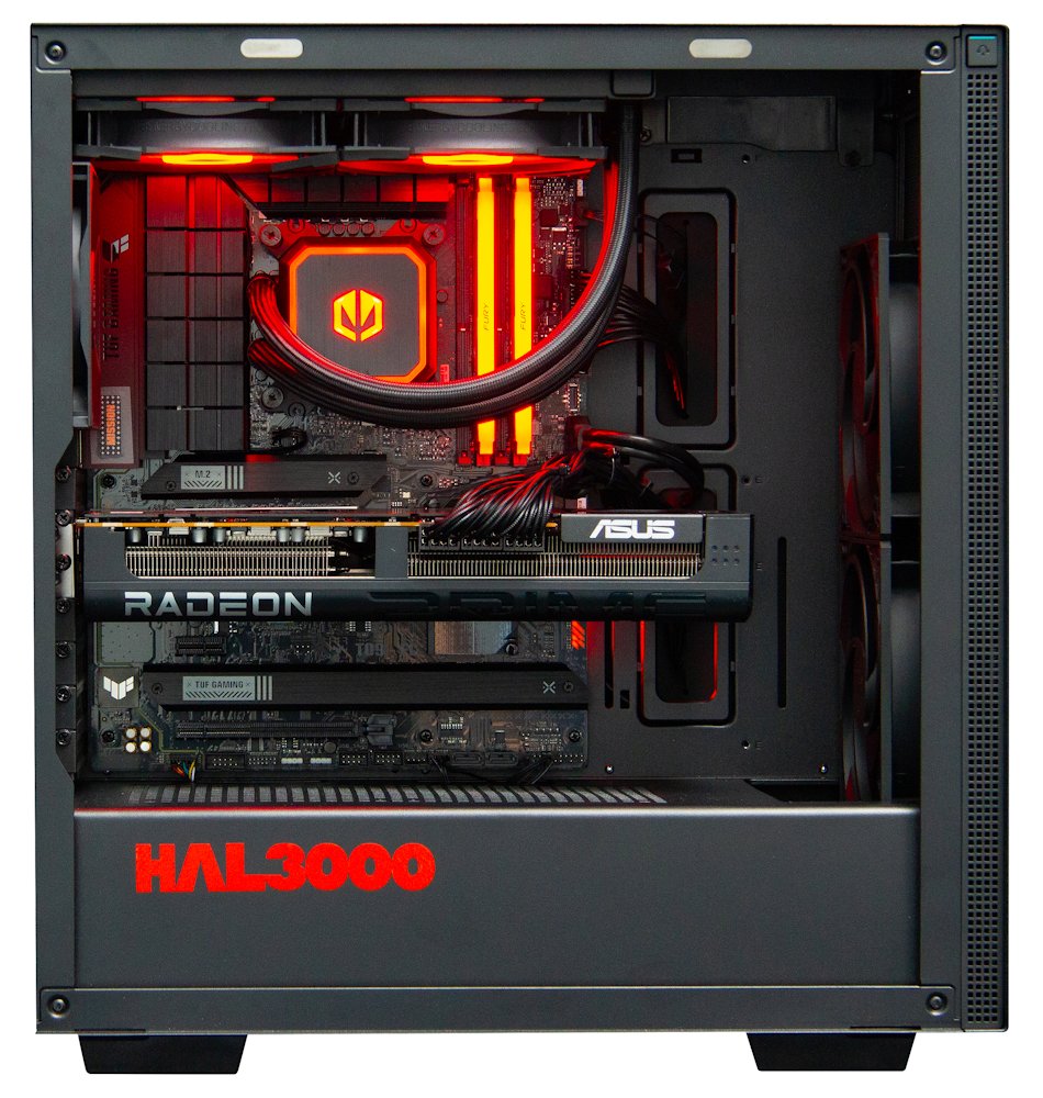 Kompjuter desktop HAL3000 Master Gamer Elite XT, Intel Core i7-14700F, 64GB RAM, 2TB SSD, RX 9070 XT, i zi