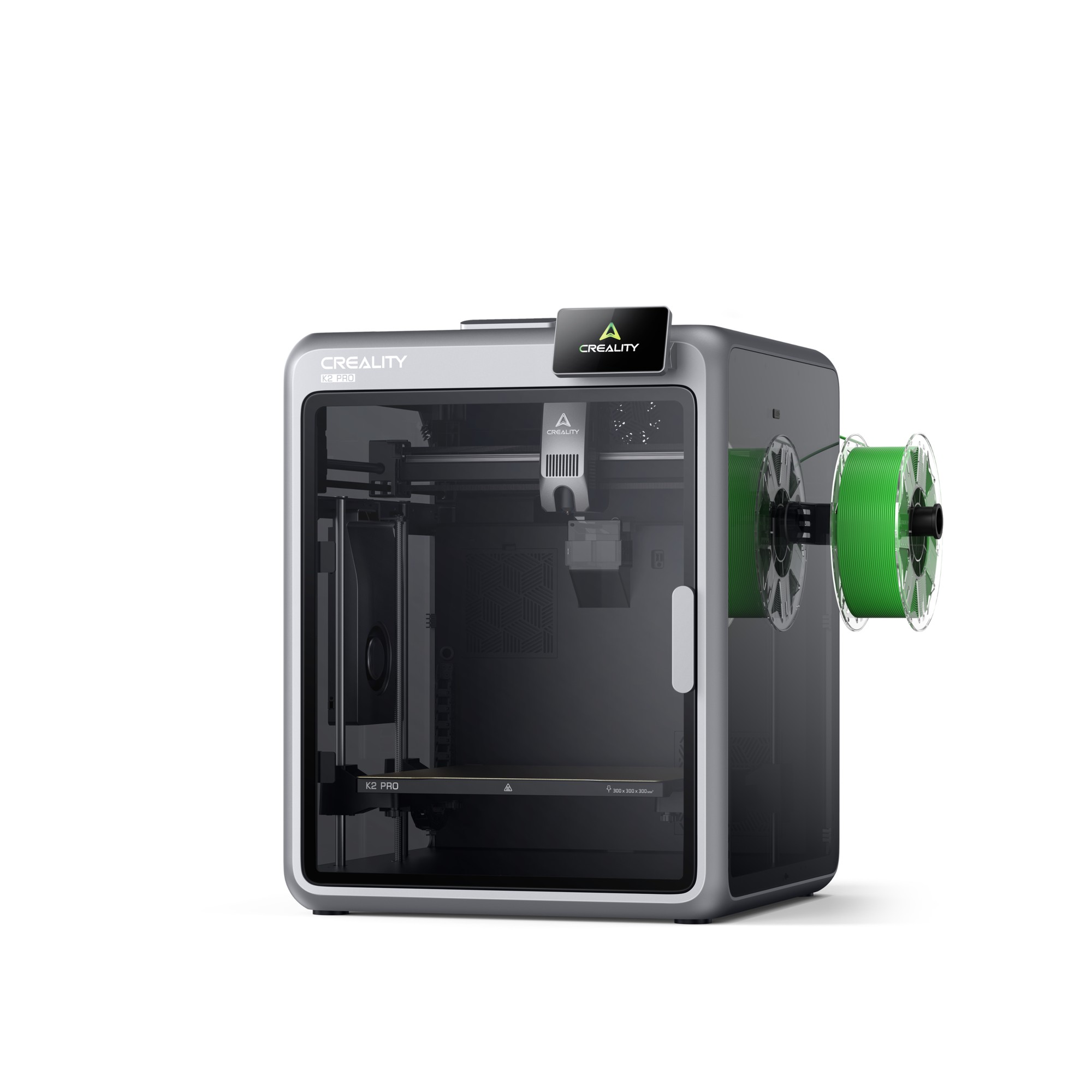 Printer 3D Creality K2 Pro, hapësirë e madhe printimi, i zi