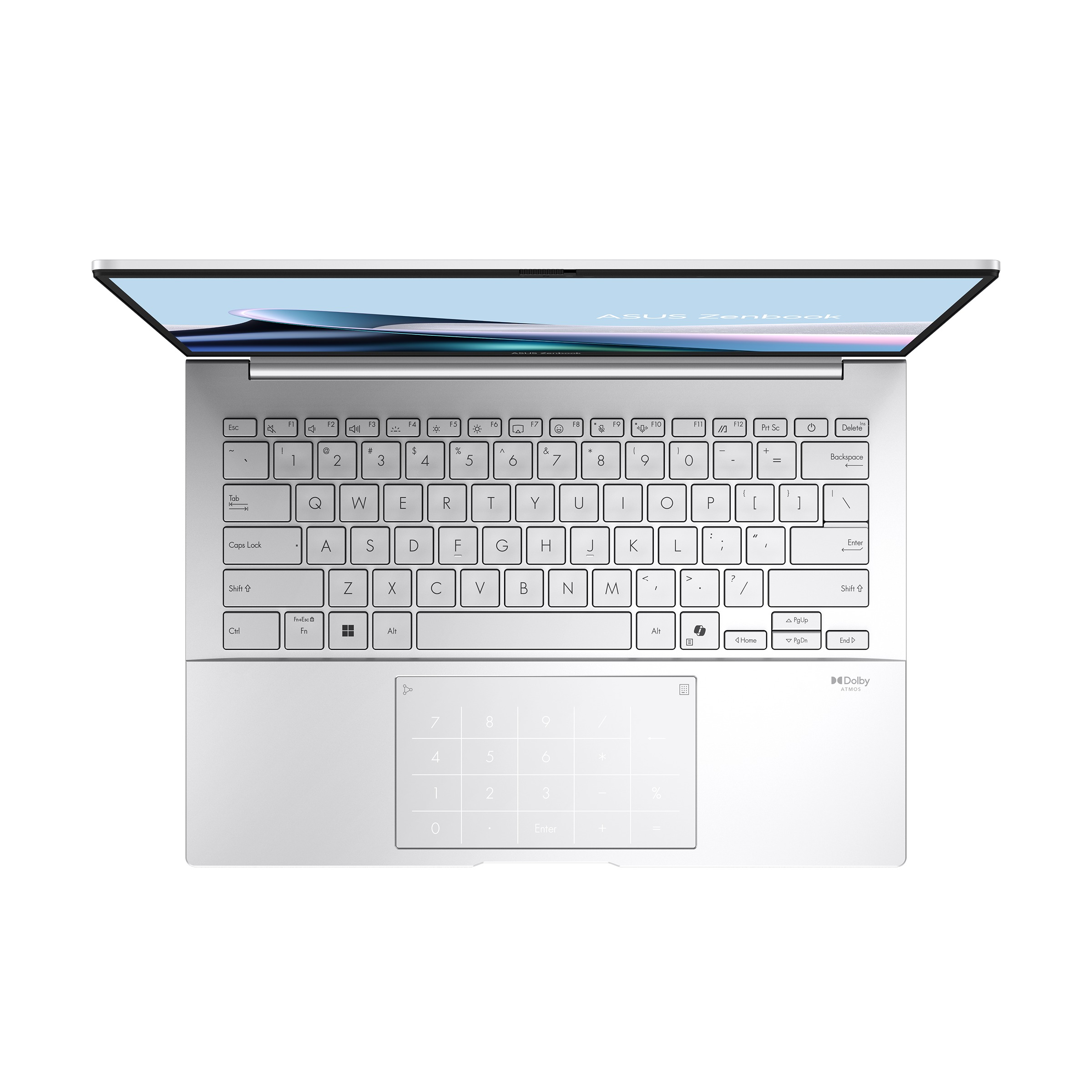 Laptop ASUS Zenbook 14 OLED (UX3405), 14", Intel Core Ultra 7, 32GB RAM, 1TB SSD, Intel Arc 140T, i bardhë