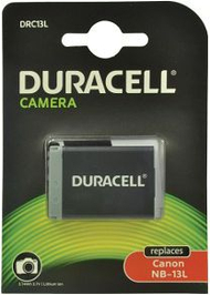 Bateri Duracell Li-Ion 1010 mAh për Canon NB-13L (DRC13L), 1 copë