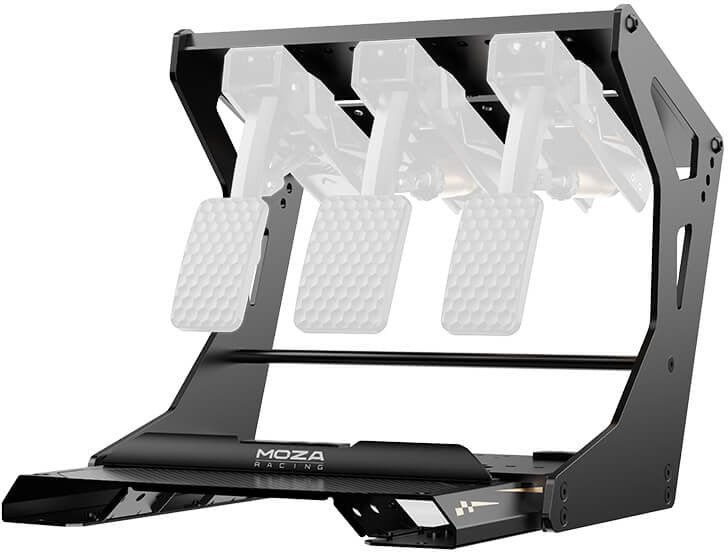 Kit përmbysës pedalesh MOZA Racing CRP2 RS075, për simulim garash, i zi