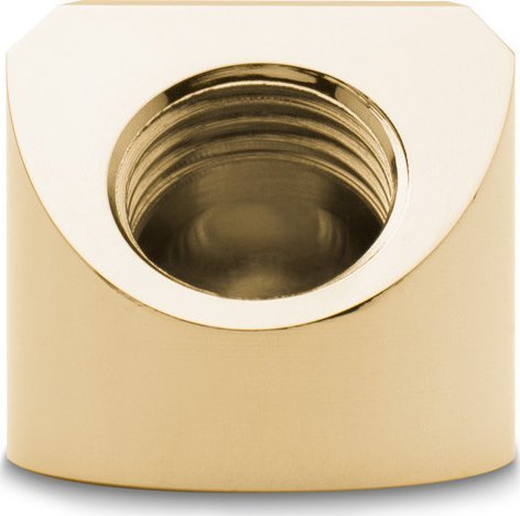Adapter ftohje uji EK Water Blocks EK-Quantum Torque, 45°, G1/4" femër në G1/4" femër, ngjyrë ari
