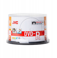 Disqe DVD-R JVC, 4.7GB, 16X, inkjet të printueshme, photo glossy, rezistente ndaj ujit, paketo 50 copë