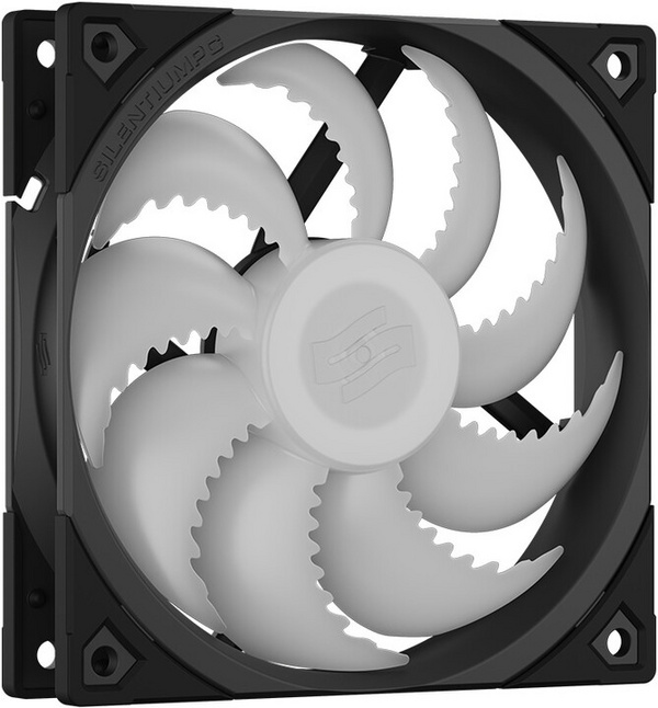 Ventilatorë SilentiumPC Fluctus 120 PWM ARGB, 3x120mm