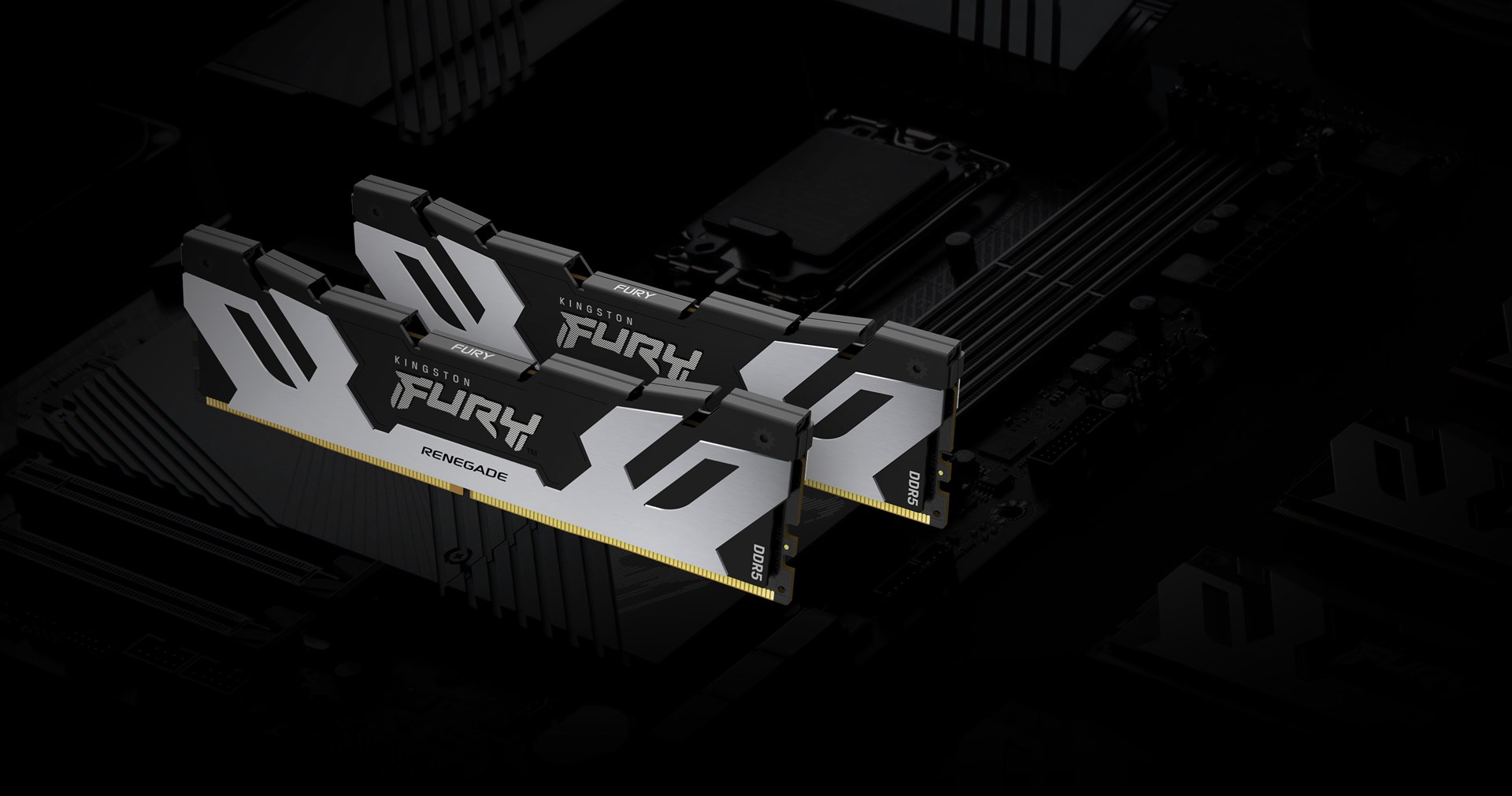 Memorie RAM Kingston FURY 24GB 7200MT/s DDR5 CL38 DIMM Renegade Silver XMP