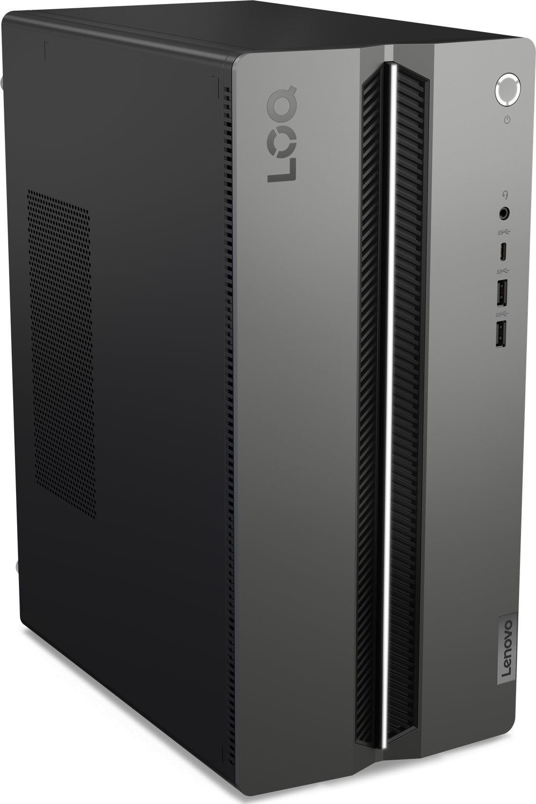 Kompjuter desktop Lenovo LOQ Tower 17IRR9, Intel Core i5 14400F, 16GB RAM, SSD 1TB, GeForce RTX 3050 6GB, gri e zezë