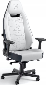 Karrige gaming Noblechairs LEGEND Starfield Edition, ergonomike, PU, e bardhë blu