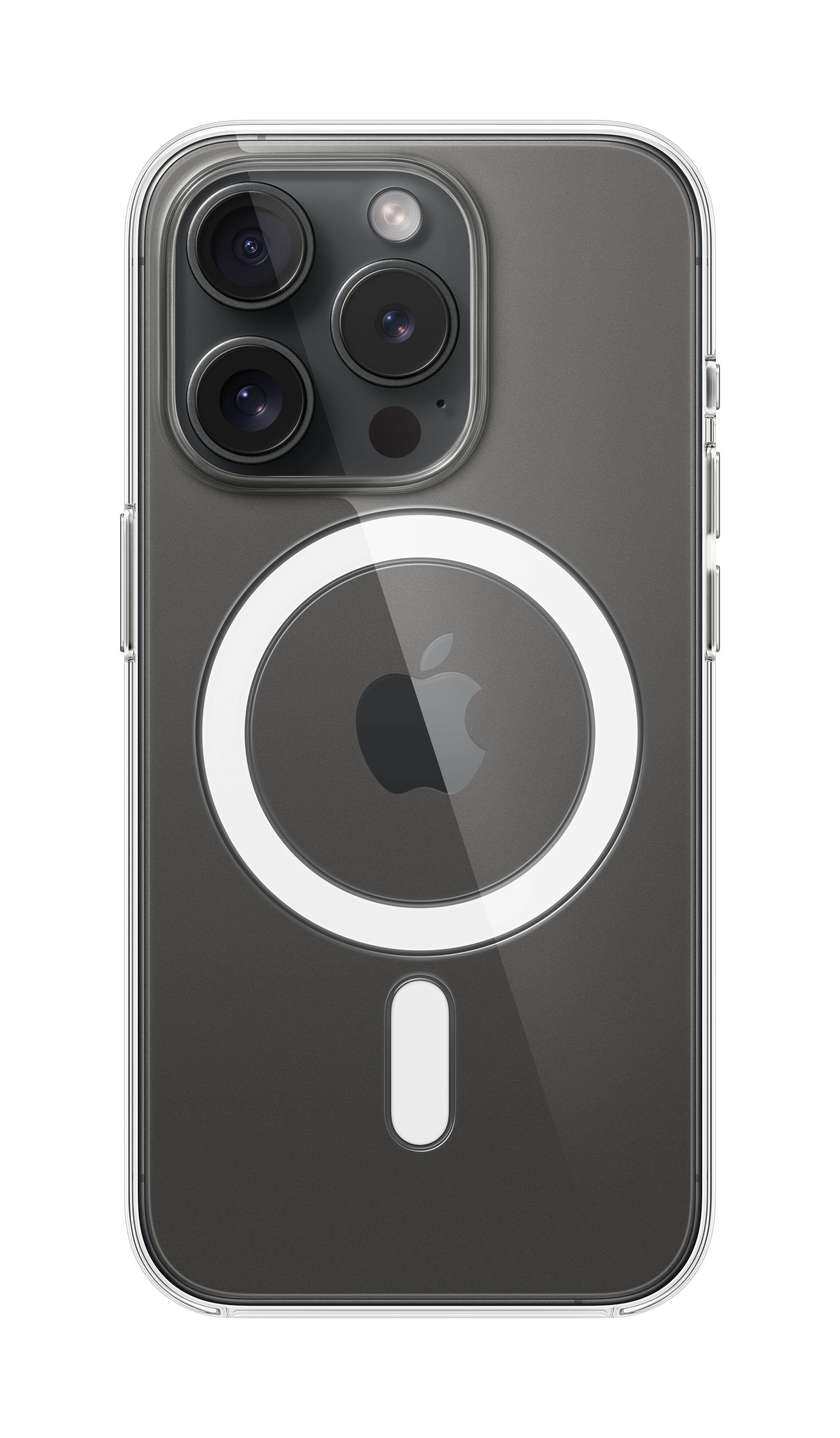 Apple iPhone 15 Pro Clear Case me MagSafe