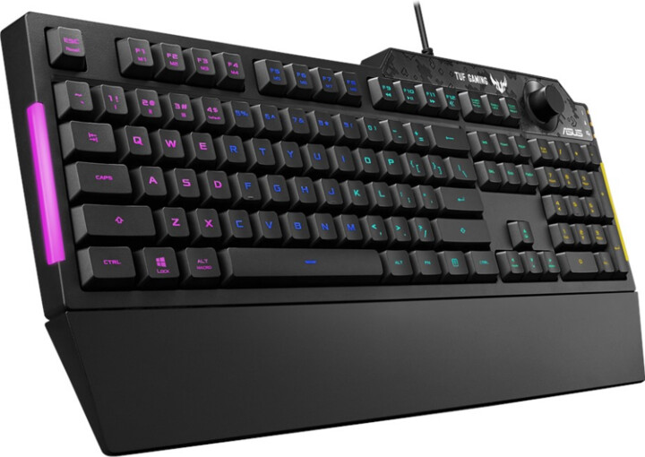 [OUTLET] Tastierë ASUS TUF Gaming K1, e zezë
