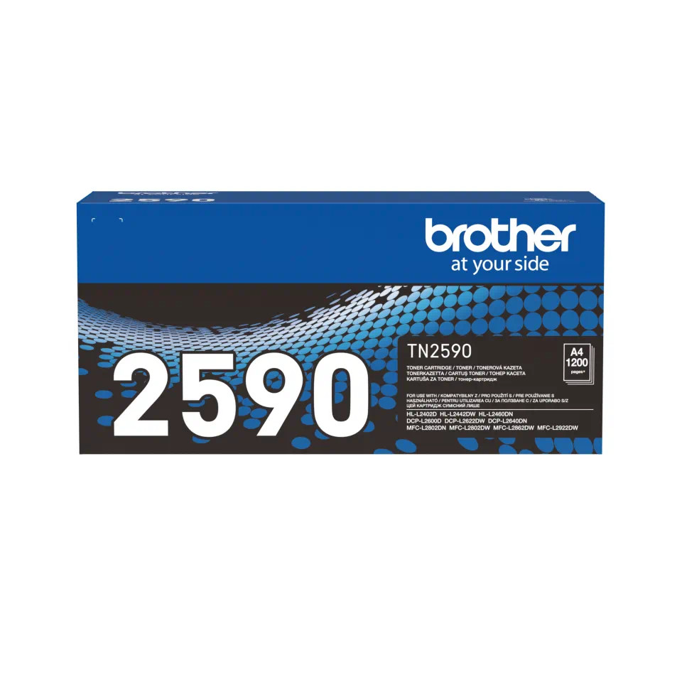Тонер за печатач Brother TN-2590, 1200 страници, црн