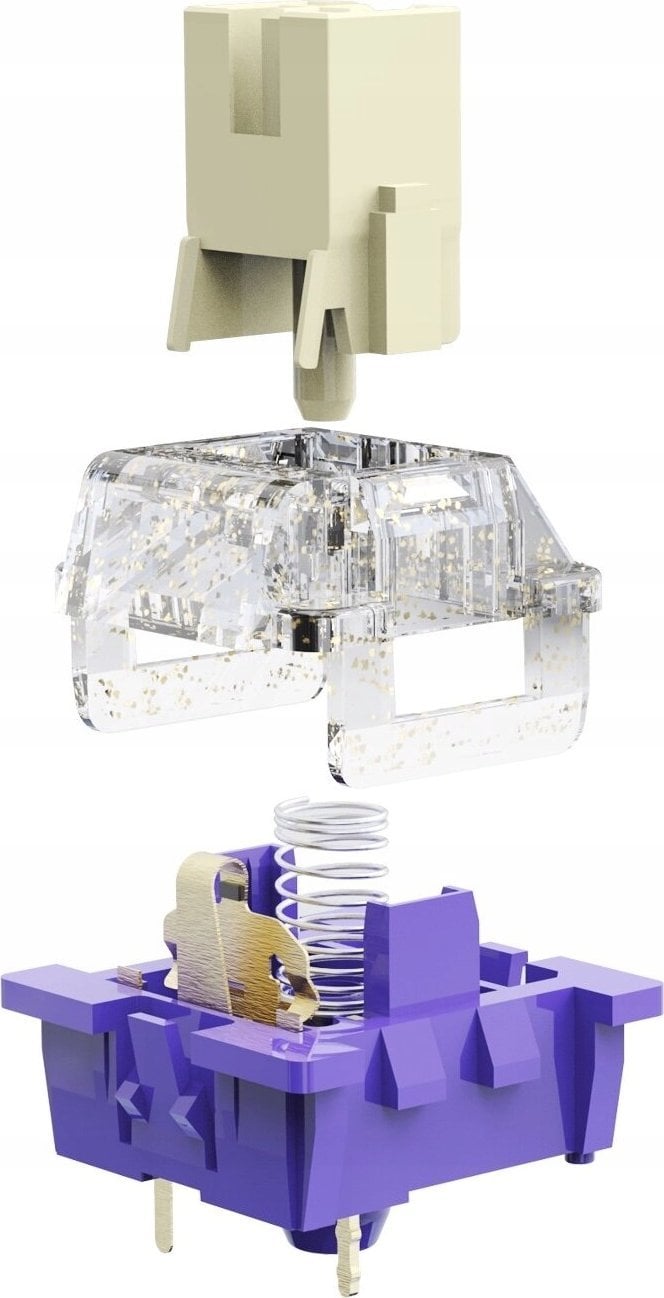 Set keycaps Redragon A113 HP1 Panda, 38 taste, për tastierë mekanike, e bardhë