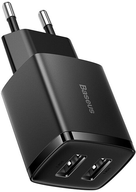 Karikues Baseus, 2xUSB-A, 10.5W, i zi