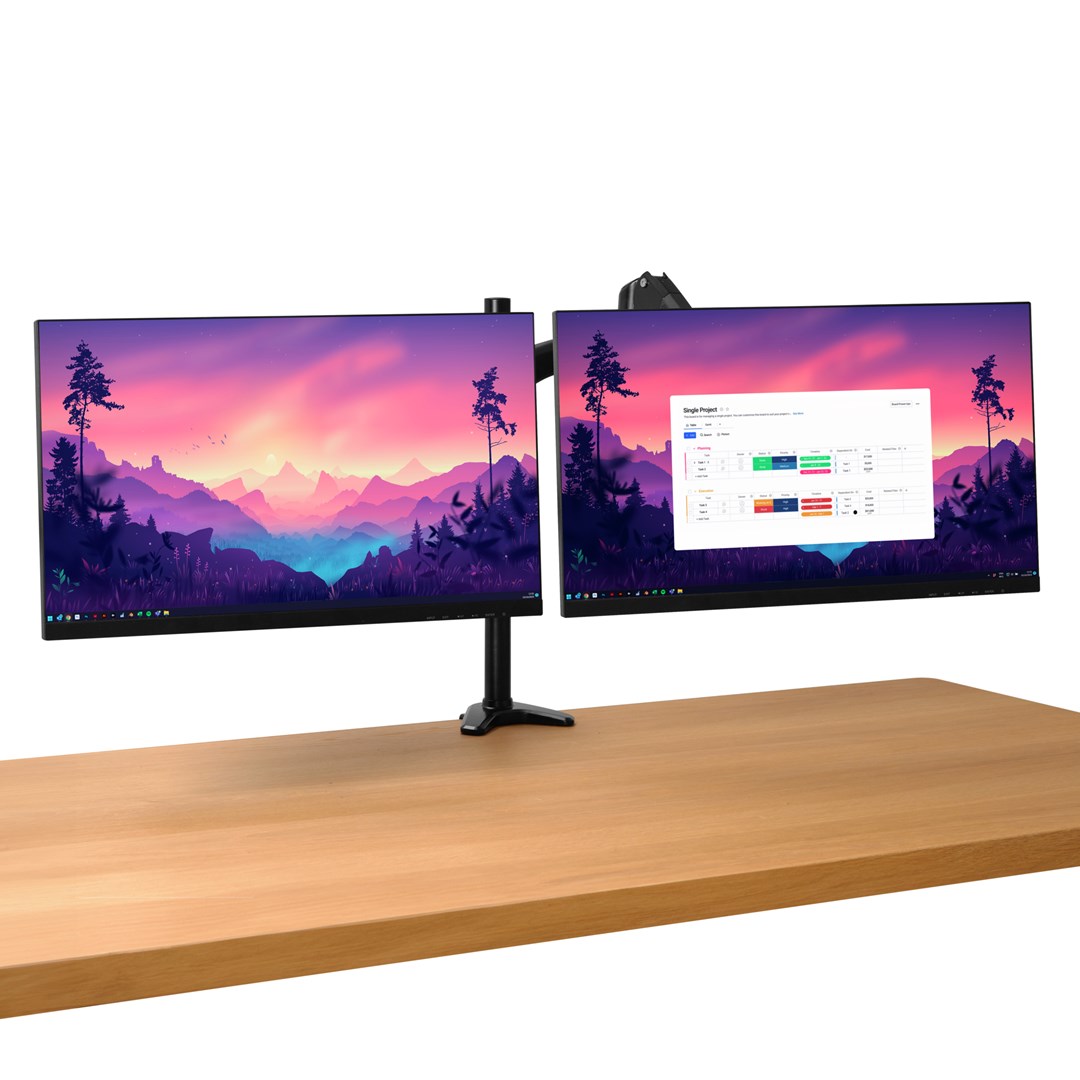 Mbajtëse monitori Trust MARA, 32”, VESA, e zezë