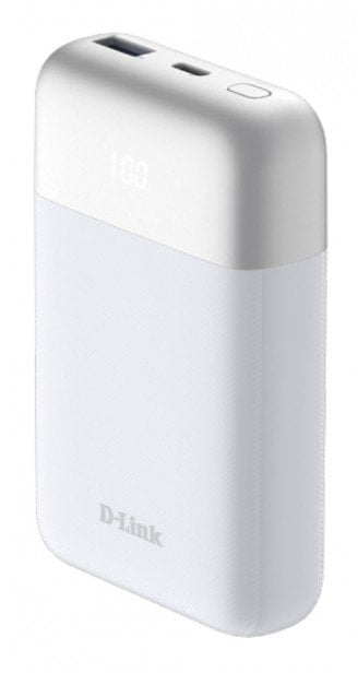 Power bank D-Link, 10000mAh, USB Type C, црна