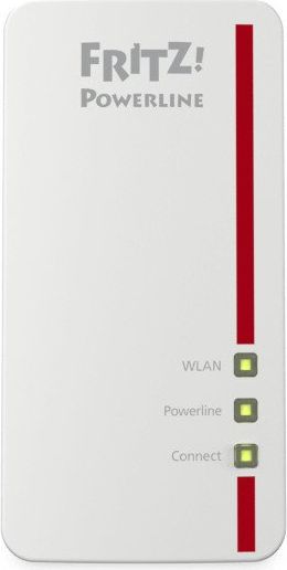 Пауерлајн адаптер AVM FRITZ 1260E, WLAN Mesh, Gigabit LAN, бел