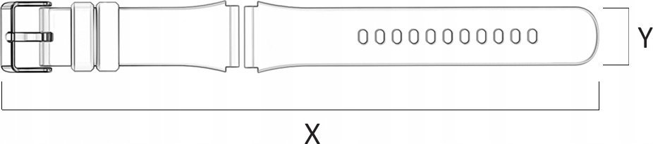 Rrip për Apple Watch Rocky Point Band, 46mm 49mm, gome FKM, Storm me titan natyral