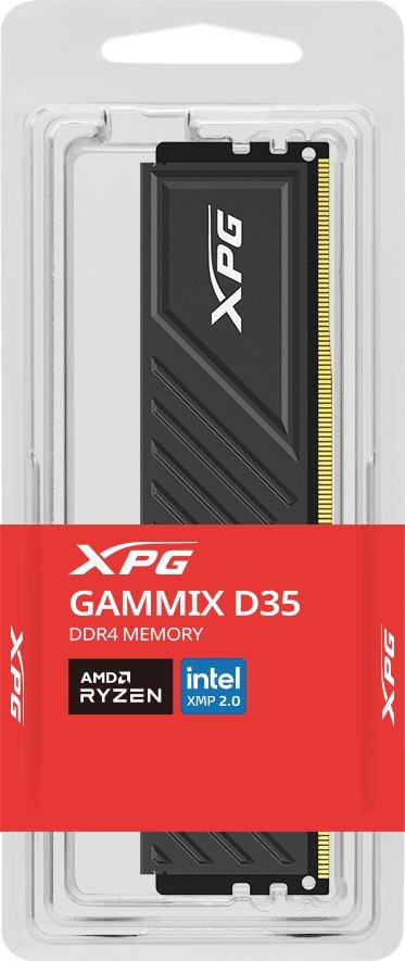 Memorie ADATA XPG Gammix D35, DDR4, 16 GB, 3600 MHz, CL18, AX4U360016G18I-SBKD35