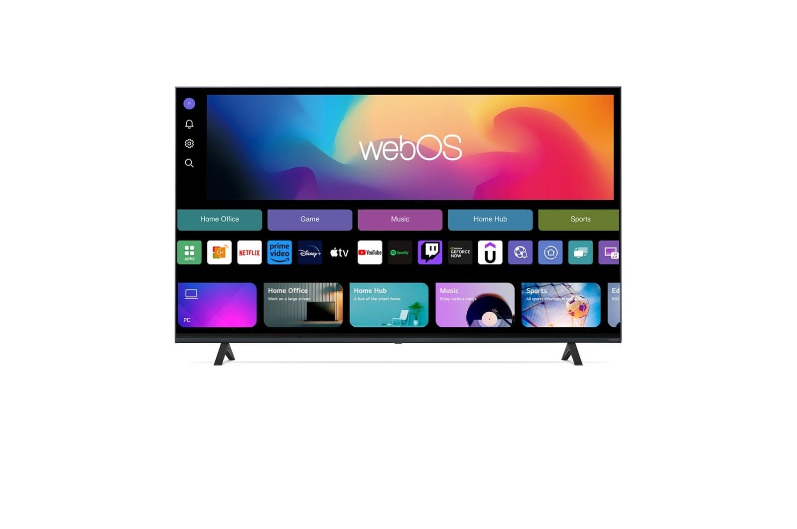 Televizor LG 55NANO81T3A NanoCell, 55", 4K UHD, WebOS 24, i zi
