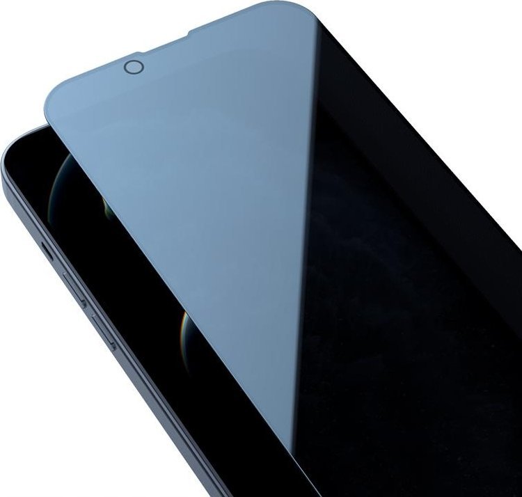 Xham mbrojtës Nillkin Guardian Privacy për iPhone 16E 12 13 Pro 14 14 Pro 15 Pro Max, mbulim i plotë, xham i temperuar, transparent