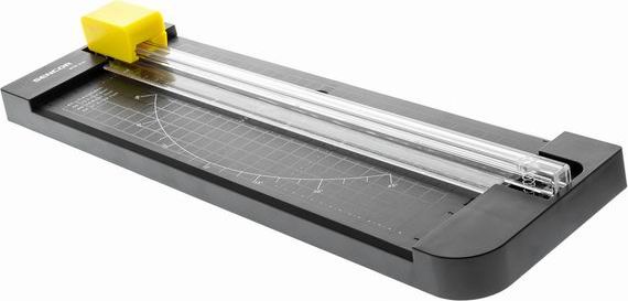 Gilotinë letre Sencor STR 210, format A4, prerje e drejtë dhe me valë, gri