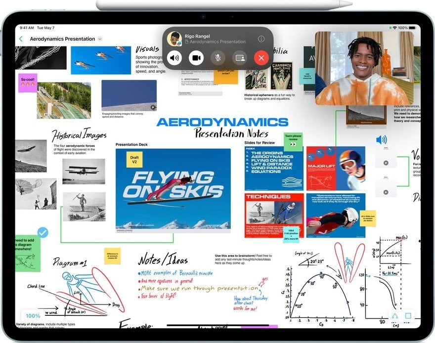 Laps dixhital Apple Pencil Pro, Bluetooth, për iPad, i bardhë