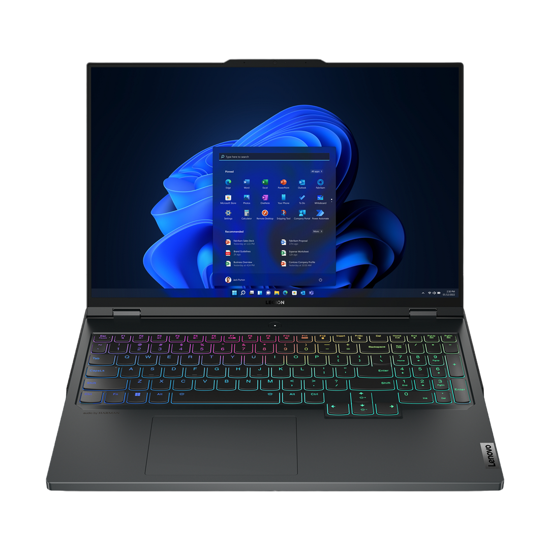 Лаптоп Lenovo Legion Pro, 16", Intel i9-13900HX, 32 GB RAM, 1 TB SSD, NVIDIA GeForce RTX 4070, сив