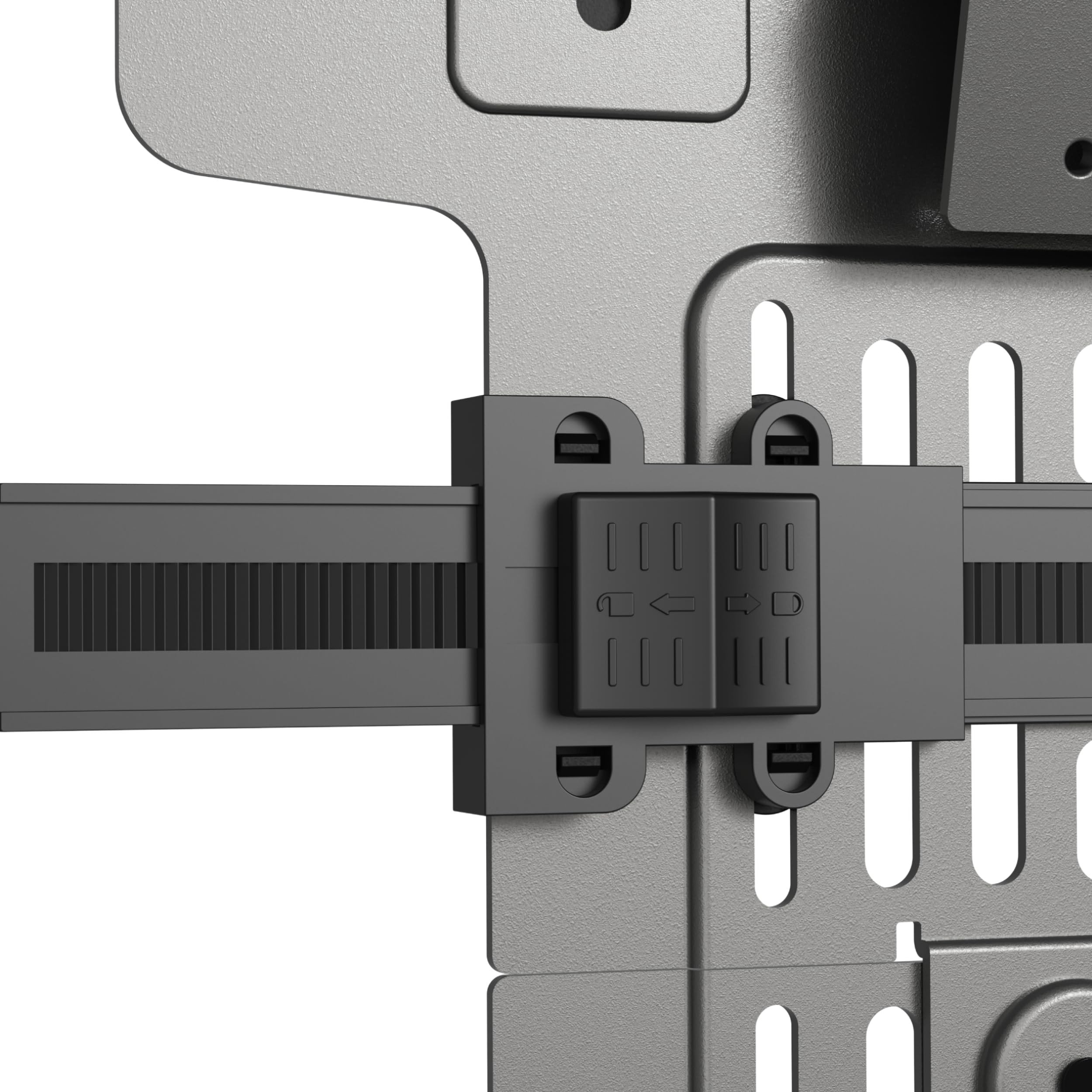 Mbajtëse tavoline për monitor dhe laptop NB H100 FP, rregullim 3D, deri 30" monitor 17" laptop, grafit