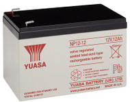 Bateri plumbi Yuasa NP12-12, 12V, 12Ah, e zezë