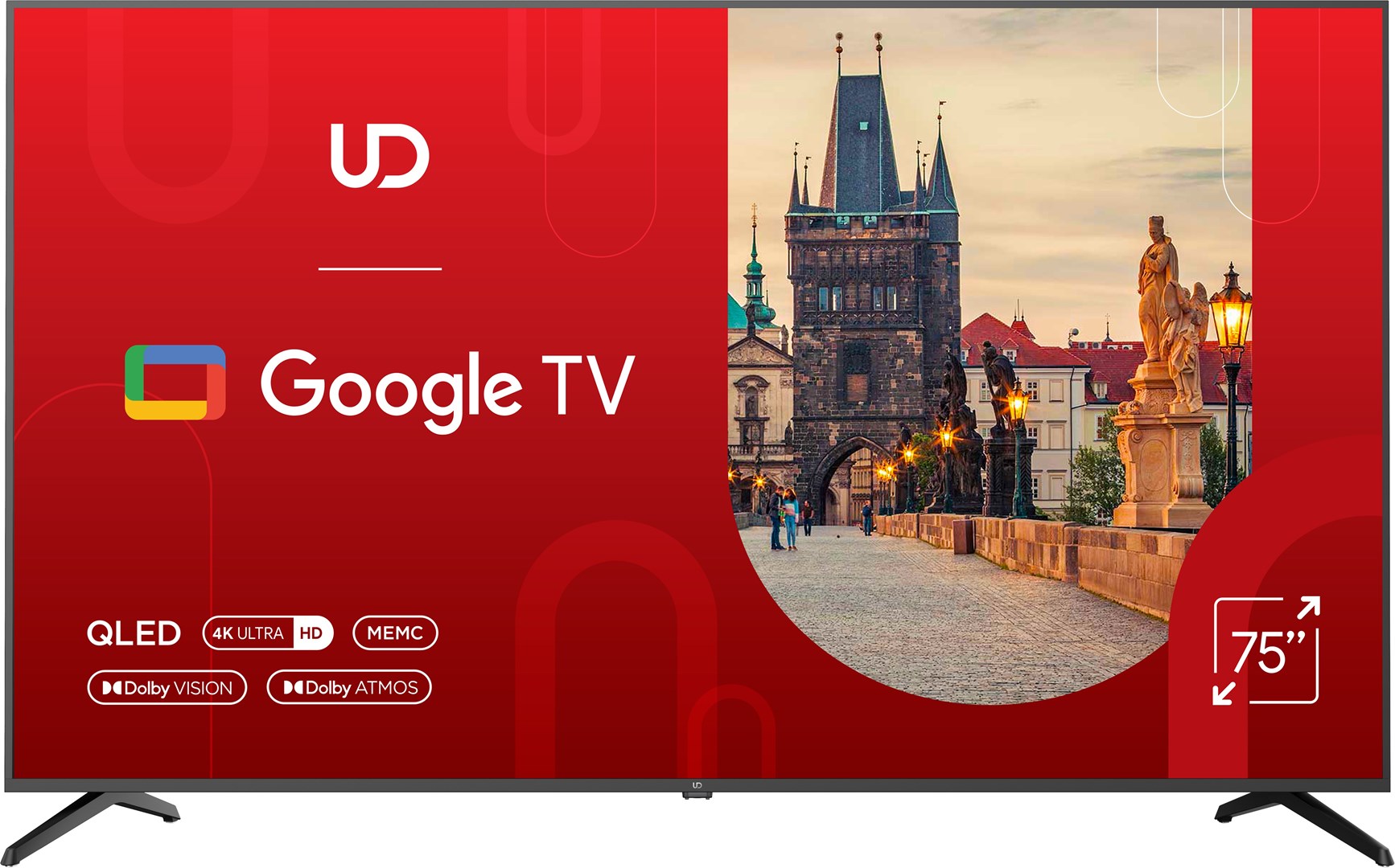 Televizor UD 75QGU8210S, 75", 4K Ultra HD, Q-LED, i zi