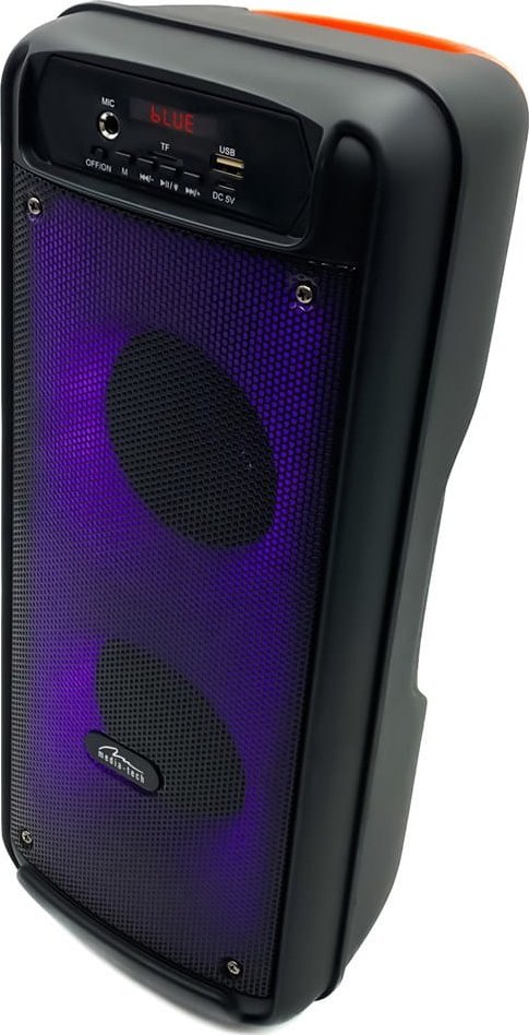 Kutizë zëri Media-Tech FlameBox Up MT3177, Bluetooth 5.0, LED, e zezë
