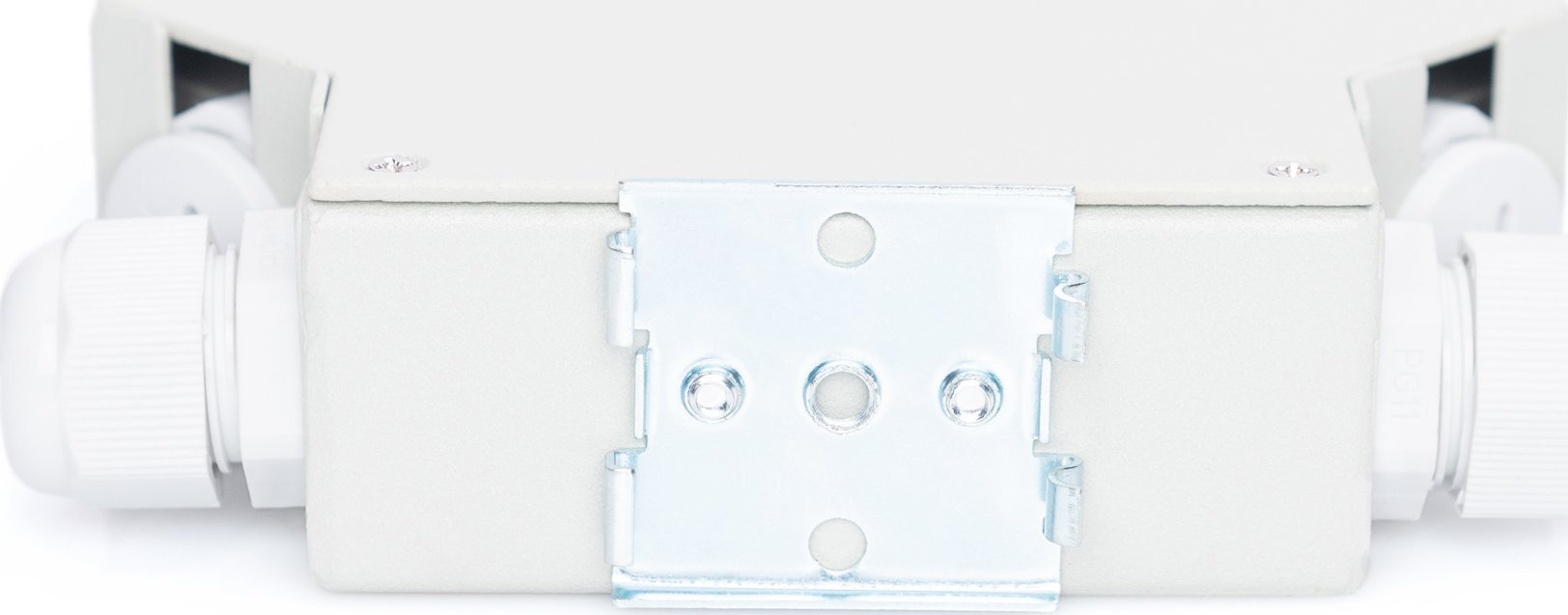 Kuti shpërndarëse optike Digitus Assmann DIN Rail Splice Box, për 8 lidhës LC DX, gri