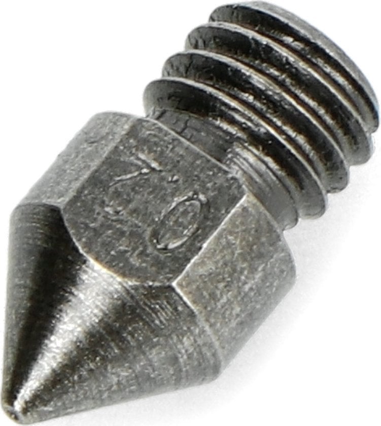 Grip nozzle MK8 për printer 3D, 0.2mm, filament 1.75mm, çelik i fortësuar