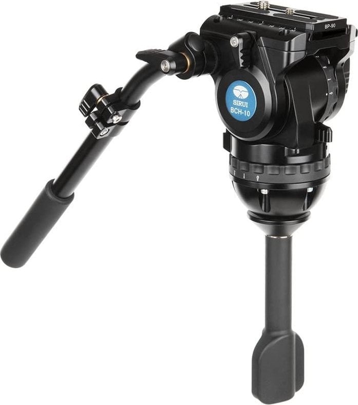 Kokë video Sirui BCH-10, fibër karboni, kapacitet 6 kg, e zezë