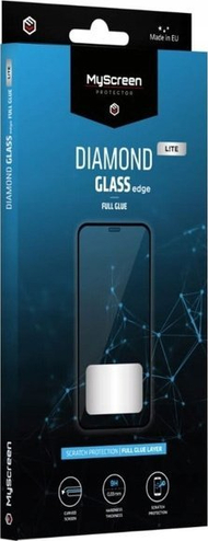 Xham mbrojtës MS Diamond Glass Edge Lite për OnePlus Nord 4 5G, 9H, ngjitje e plotë, i zi
