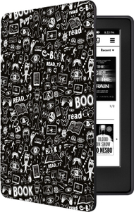 [OUTLET] Mbrojtëse CONNECT IT Doodle për Amazon New Kindle 2019/2020 (Gjen. e 10-të), e zezë