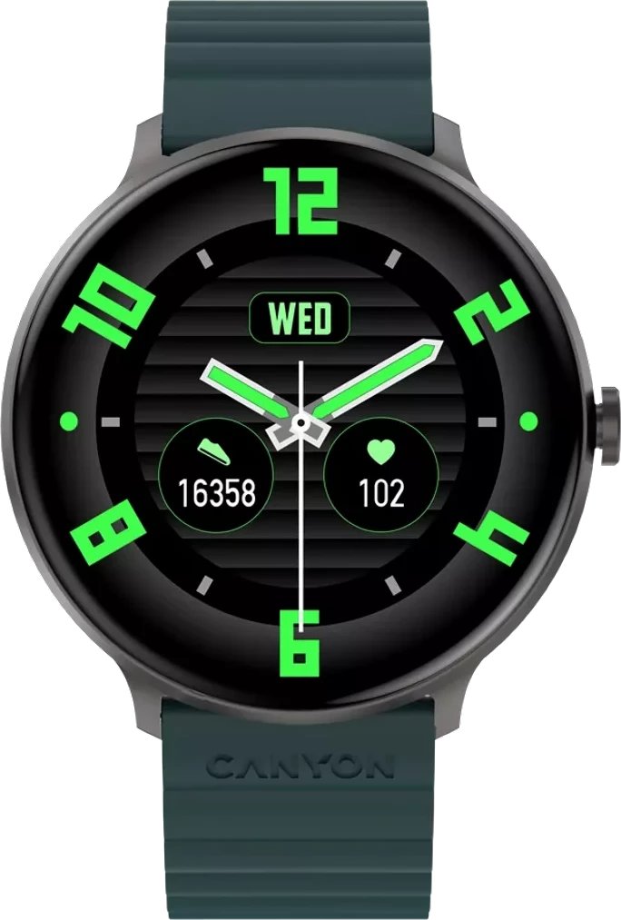 Паметен часовник Canyon CNS-SW69BG, 44mm, Bluetooth, сив