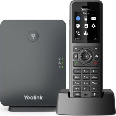 Sistem telefoni DECT IP Yealink W77P, 20 linja, IP54, i zi