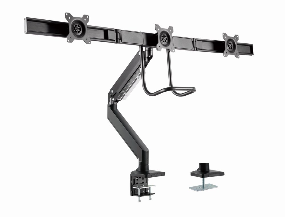 Mbajtëse monitori Gembird MA-DA3-03, 27", 18 kg, e zezë