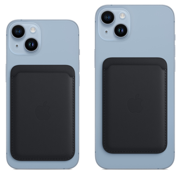 Apple iPhone Leather Wallet me MagSafe, Ink